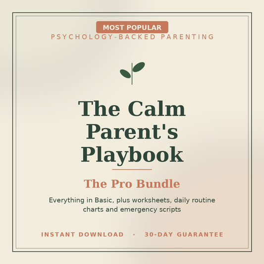 The Calm Parent's Playbook — Pro Bundle